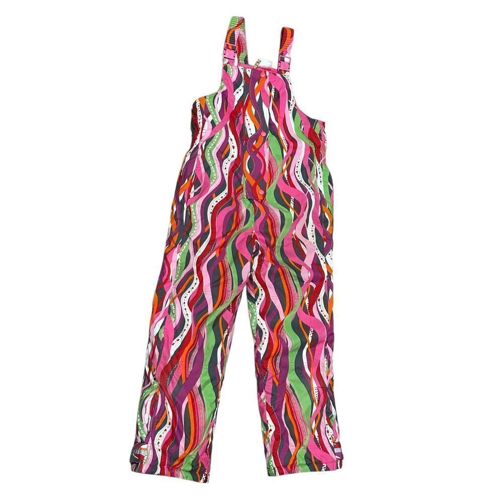 Vintage Hanna Andersson 10 outerwear overalls snow bib pink 140